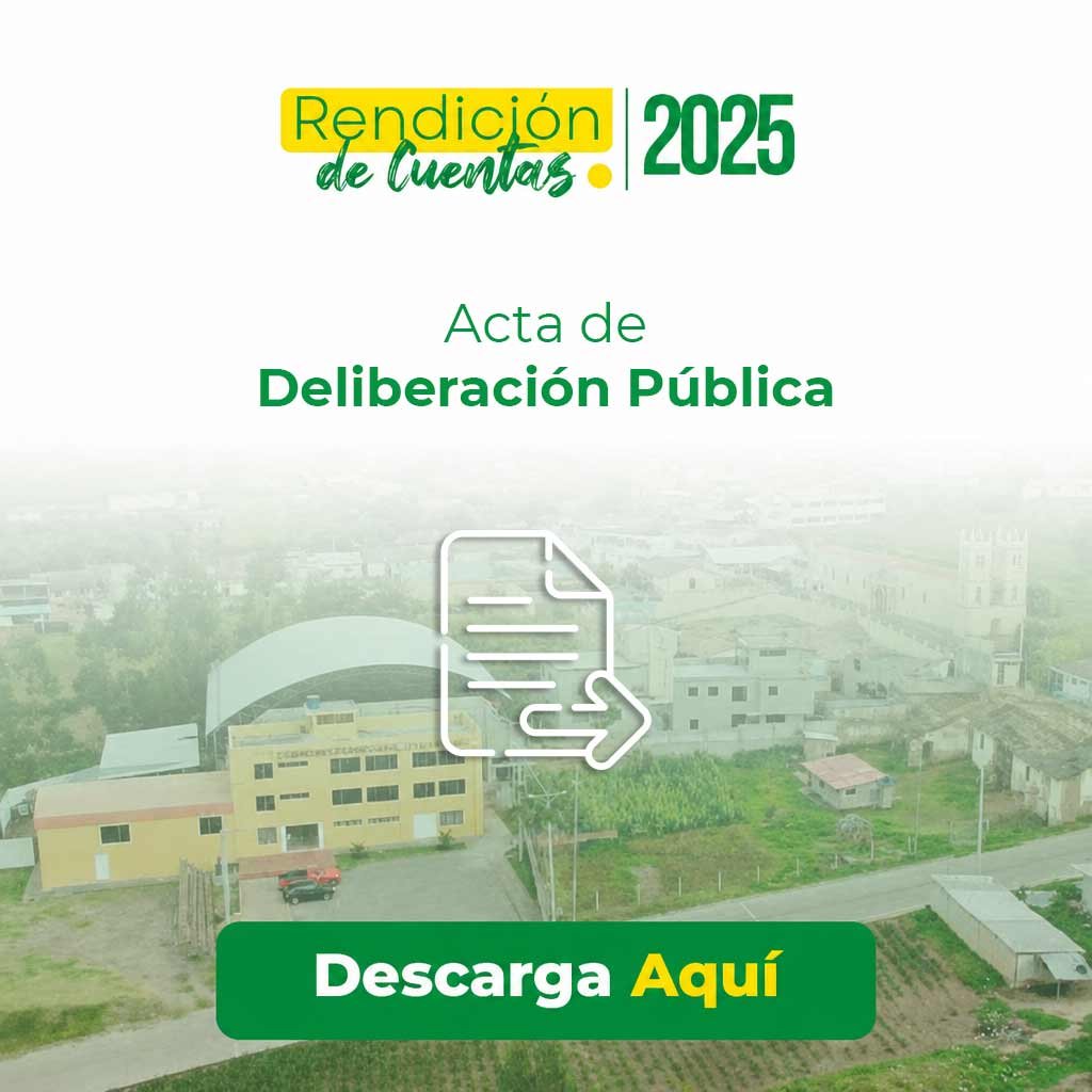 acta-deliberacion Rendición de Cuentas 2025